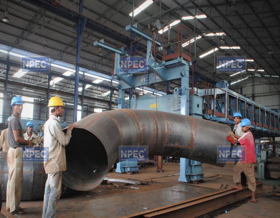 Duct Pipe Fabrication for Hydro Power Project