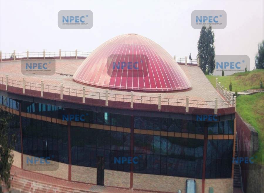 Congregation Hall Fabricated and Erected by NPEC  team at Sikkim