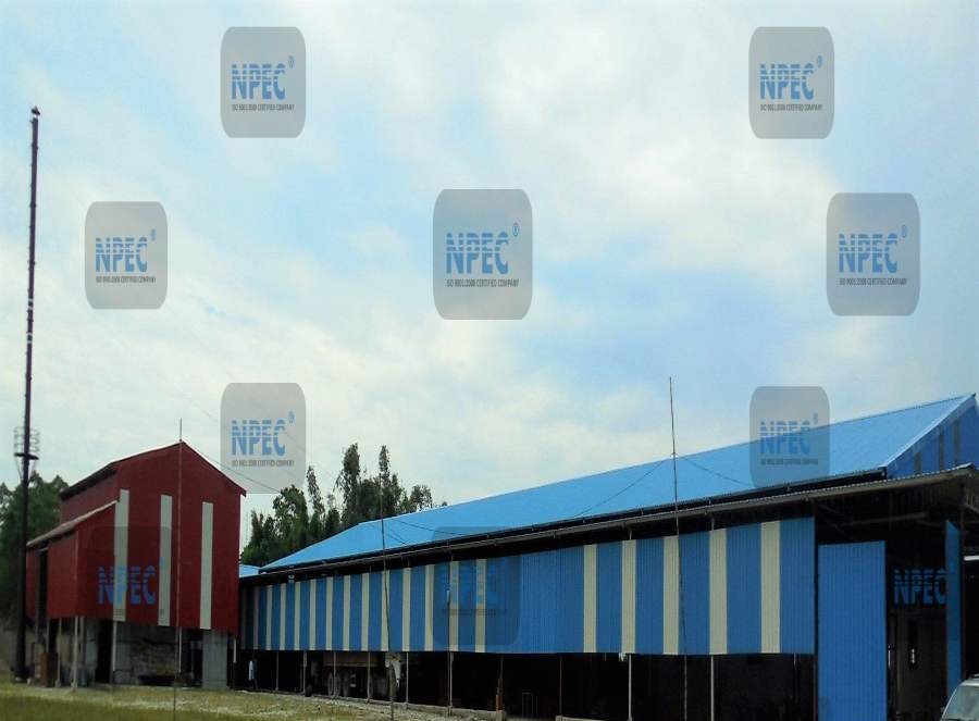 Warehouse fabricated by NPEC